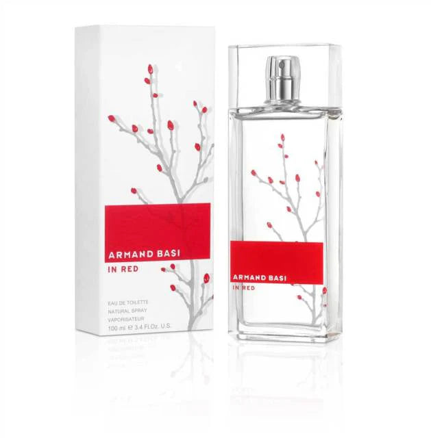 In Red Armand Basi for women 100ML